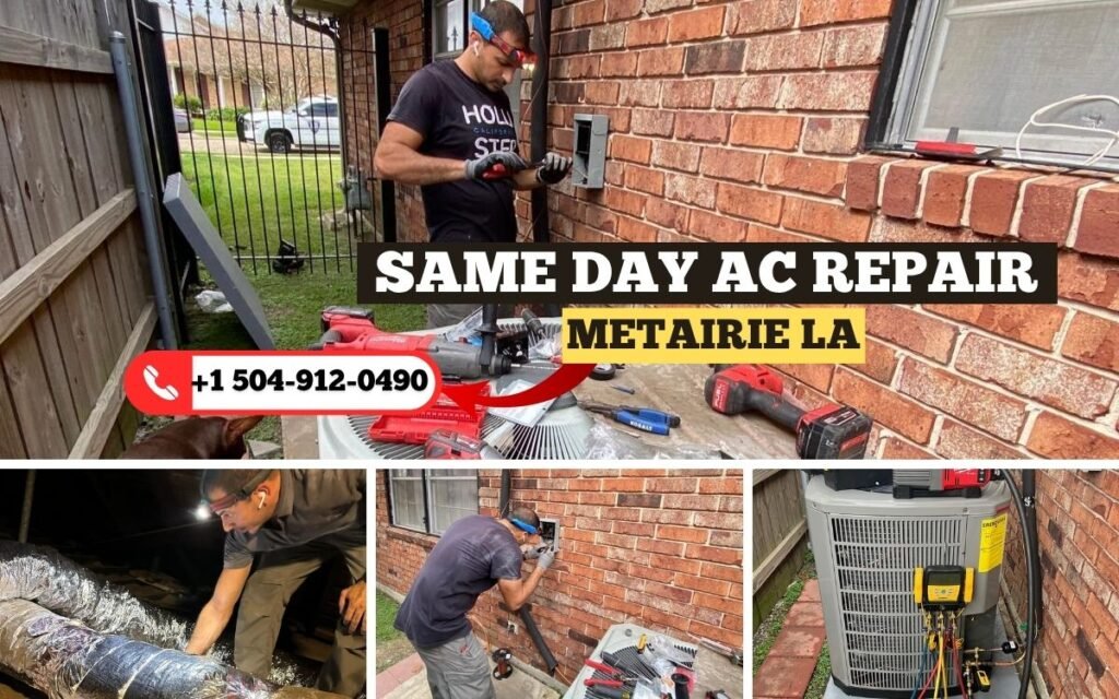 same day AC repair Metairie LA