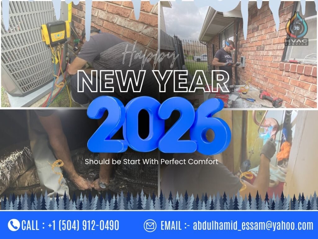 New Year HVAC Maintenance New Orleans