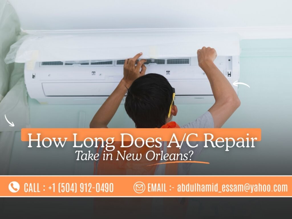 Residential AC repair in New Orleans by Zees AirConditioning Inc