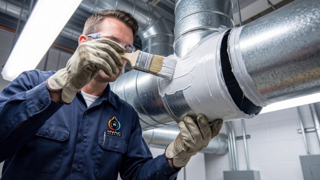 Duct Sealing and Insulation Service