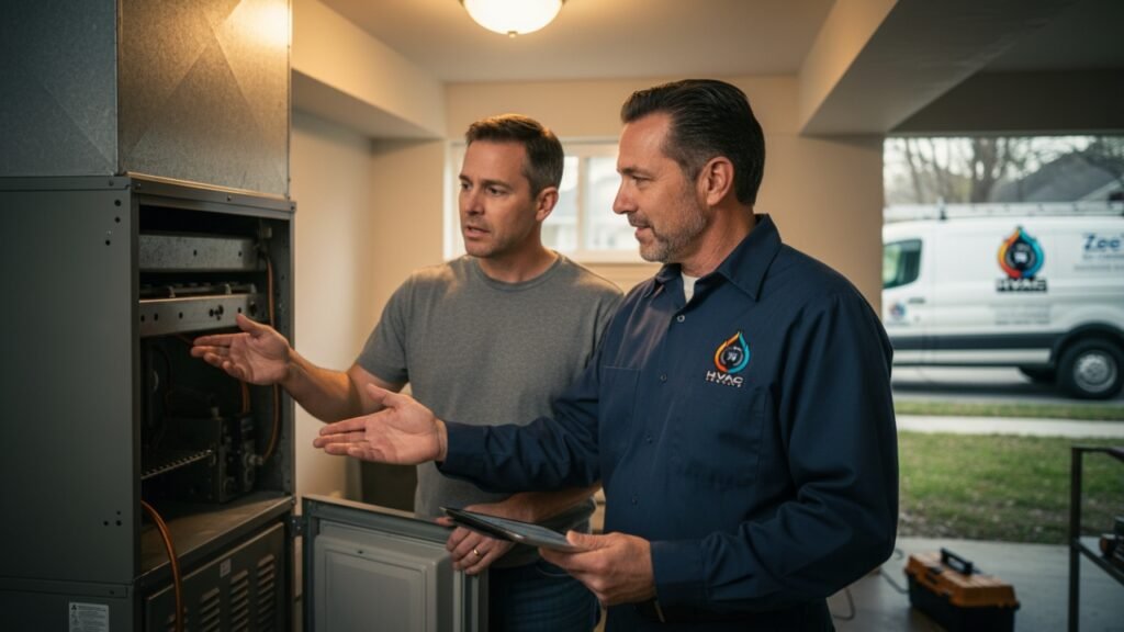 Talking With Furnace Homeowner