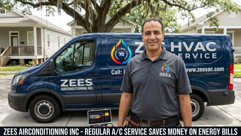 Abdelhamid Zaky of Zees AirConditioning Inc - trusted local expert for AC service In Gretna And SurroundingAreas