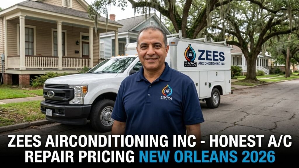 Abdelhamid Zaky of Zees AirConditioning Inc - trusted local expert for honest AC repair