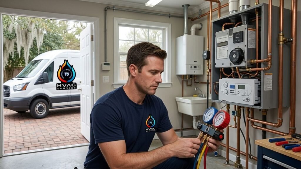 Completed boiler repair and inspection in New Orleans