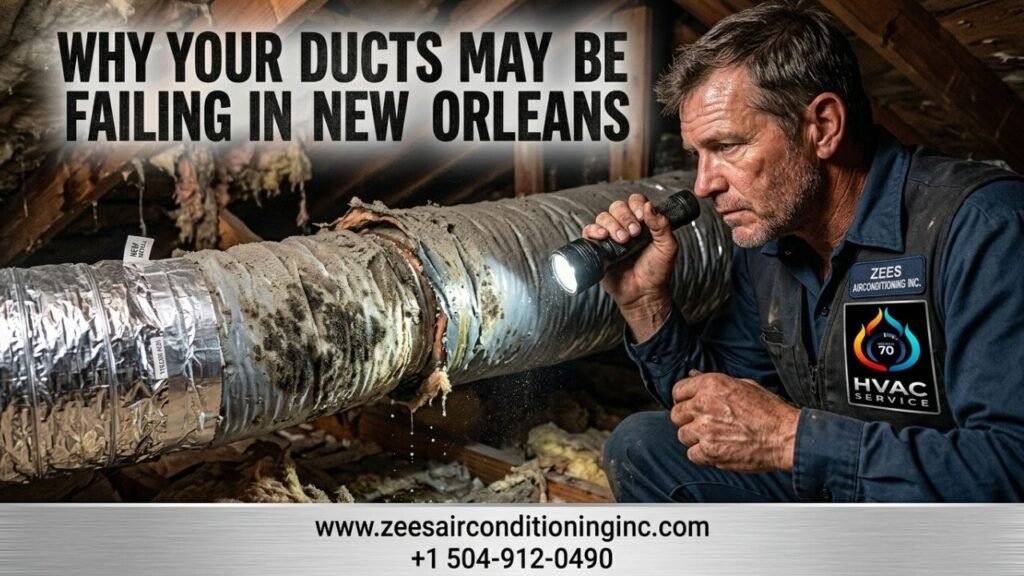 Your HVAC system might be fine but your ducts are not - professional duct repair