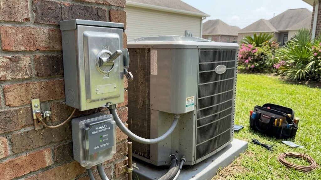 Dedicated electrical protection on AC unit in Gretna LA