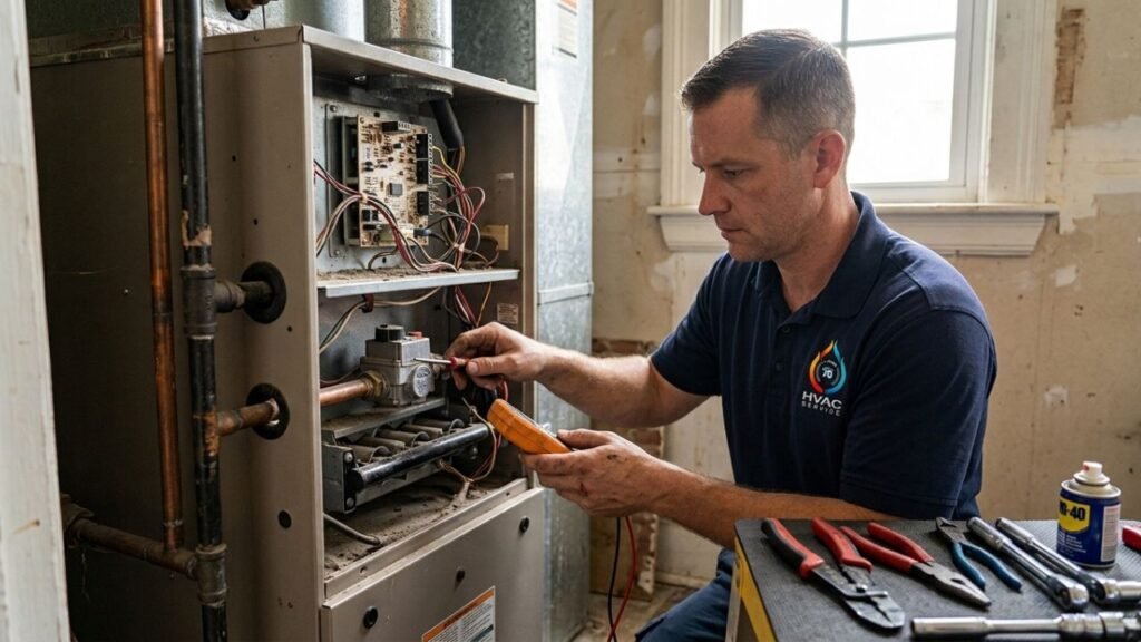 Licensed HVAC technician from Zees Air Conditioning