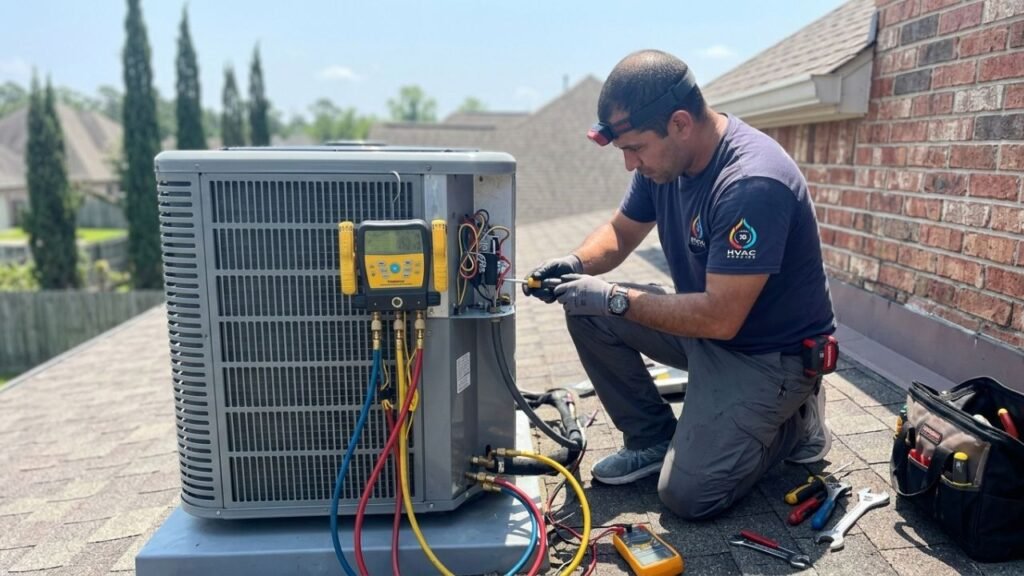 Professional AC repair in Covington LA