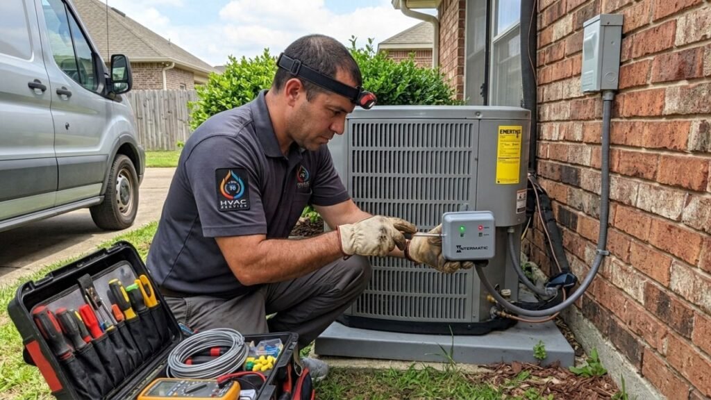 Installing surge protection to prevent AC power damage