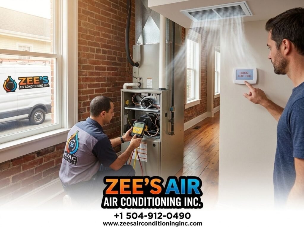 heater-blowing-cold-air-hvac-repair-new-orleans