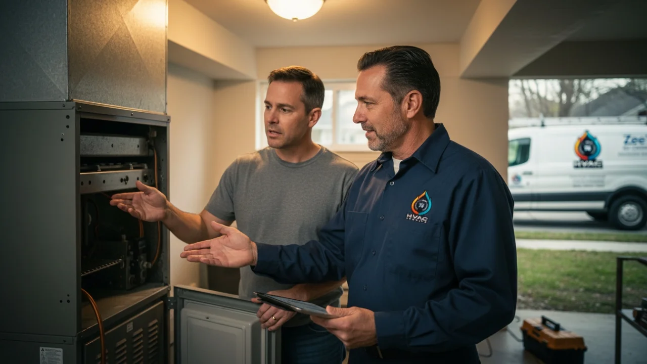 Talking With Furnace Homeowner