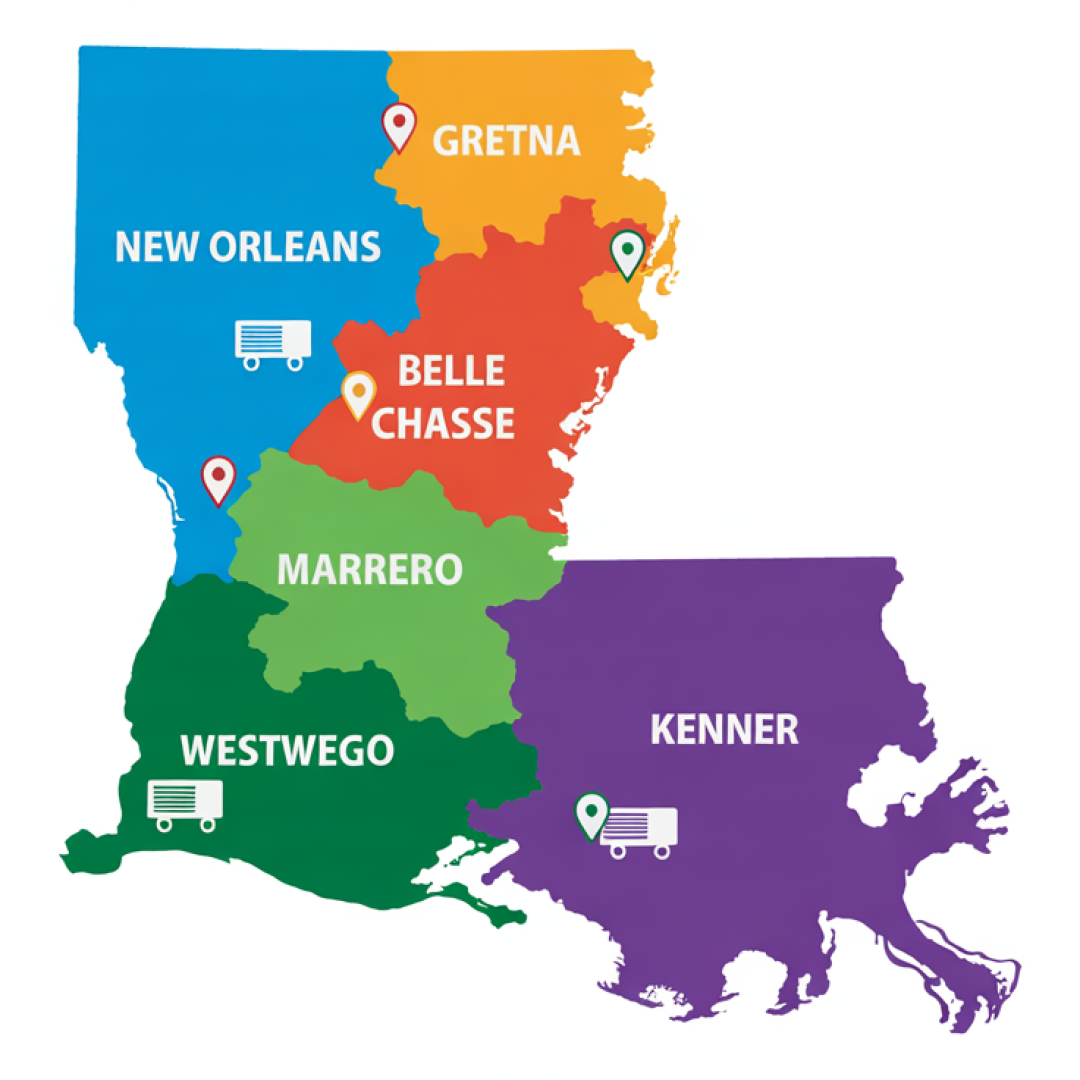 Townships & Communities Service areas